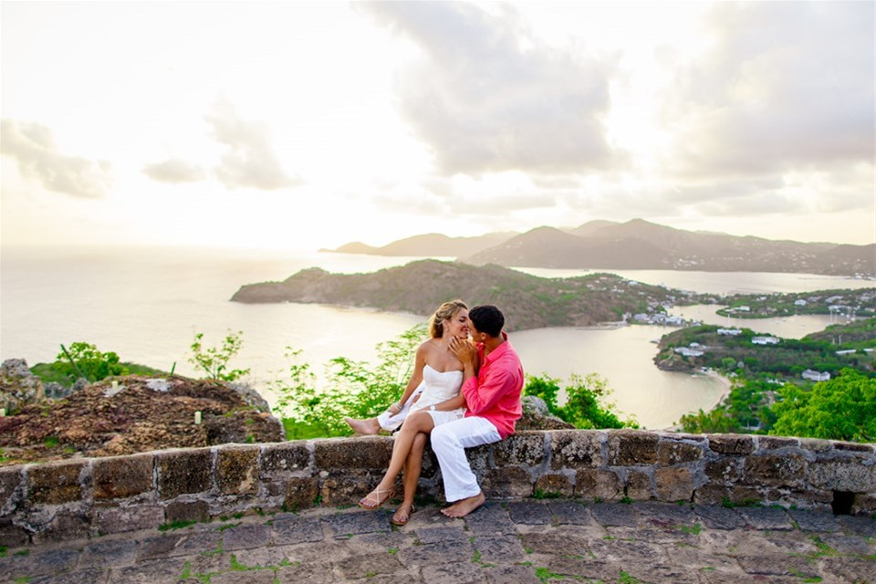 Romance at Shirley Heights Lookout